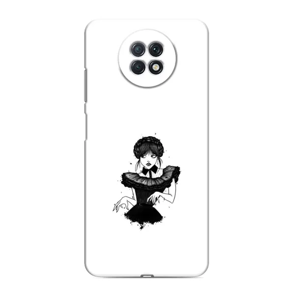 Чохол з принтом «танець Венздей» для Xiaomi Redmi Note 9T
