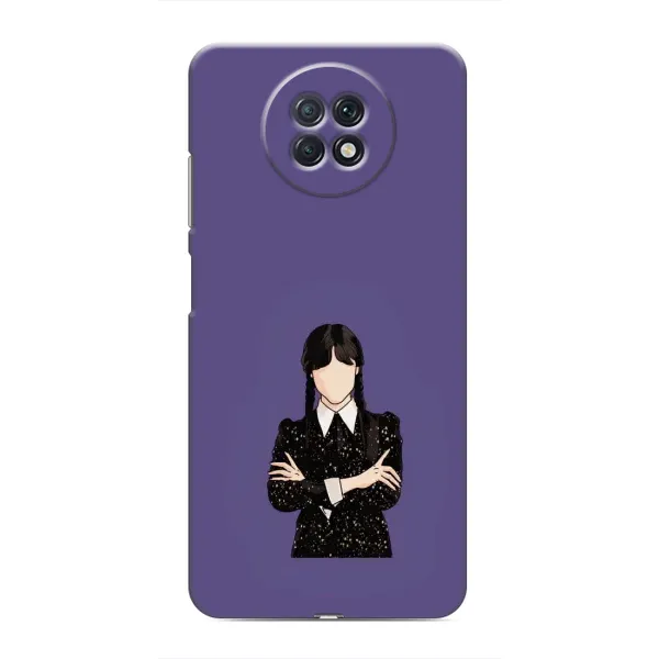 Чохол з принтом «Венздей у чорному» для Xiaomi Redmi Note 9T