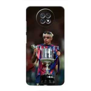 Чохол з футболістом Ламін Ямаль Xiaomi Redmi Note 9T (Ямаль з кубком)