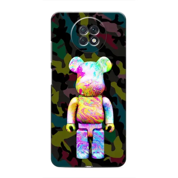 Чехол с принтом «Яркий Bearbrick» для Xiaomi Redmi Note 9T