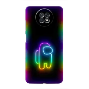 Чохли Амонг Ас для Xiaomi Redmi Note 9T (AlphaPrint) (Яскравий скін)