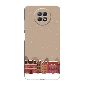 Новорічні, Святкові Чохли для Xiaomi Redmi Note 9T - 2024 год (Зимове місто)