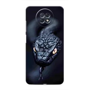 Чехол с картинкой «Хищники» для Xiaomi Redmi Note 9T (Черная змея)