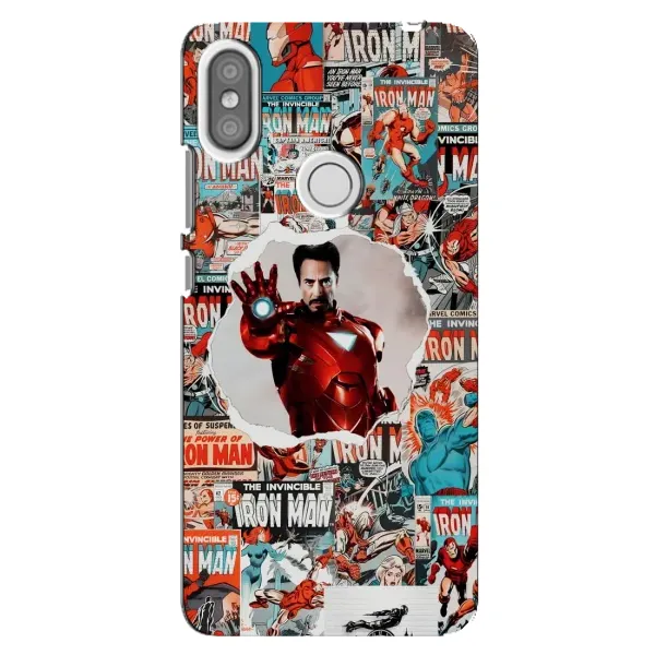 Чохол з принтом «Айронмен» для Xiaomi Redmi S2