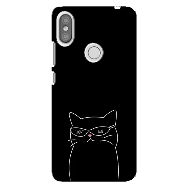 Чохол з принтом «Байдужий кіт» для Xiaomi Redmi S2