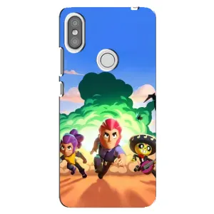 Чехол для Xiaomi Redmi S2 Бравл Старс (VPrint) (Бравел Старс)