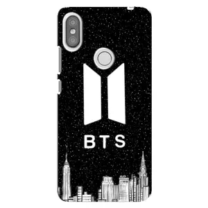 Чехлы BTS для Xiaomi Redmi S2 (AlphaPrint) (БТС Лого)