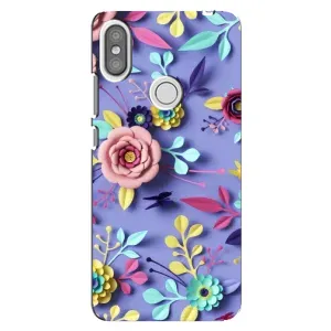 Чохли з квітами для Xiaomi Redmi S2 (VPrint) (Дизайн квітів)