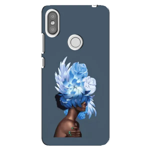 Чехол с принтом «Цветы на голове» для Xiaomi Redmi S2 Чехол с принтом «Цветы на голове» для Xiaomi Redmi S2