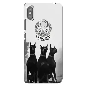 Чохли VERSACE для Сяомі Редмі С2 (PREMIUMPrint) (Доберман Версаче)
