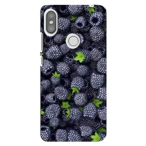 Чохли з фруктами для Xiaomi Redmi S2 (VPrint) (Ожина)