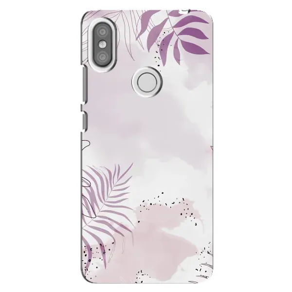 Чохол з принтом «Фіолетове листя» для Xiaomi Redmi S2