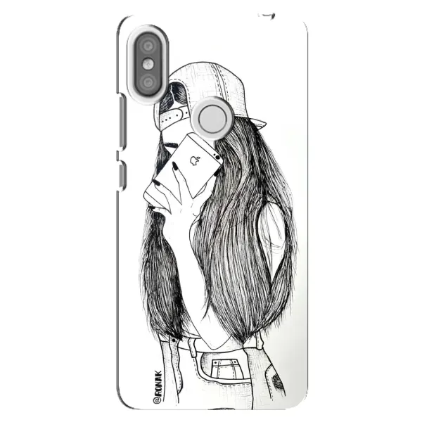 Чехол с принтом «Фото девочки» для Xiaomi Redmi S2