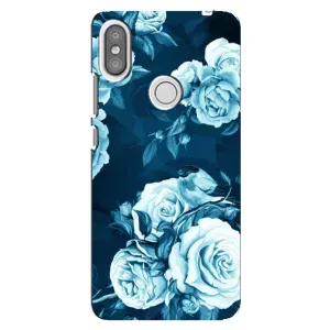 Чехлы (ART) Цветы на Xiaomi Redmi S2 (VPrint) (Блактині бутони)