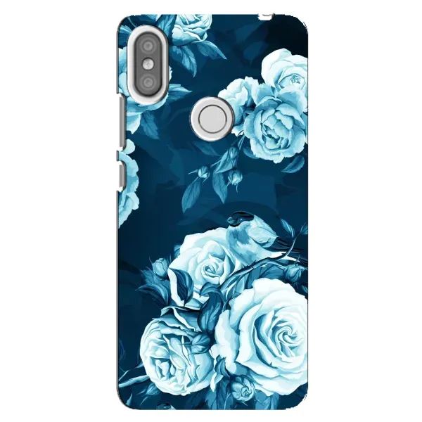 Чехол с принтом «Голубые Бутоны» для Xiaomi Redmi S2 Чехол с принтом «Голубые Бутоны» для Xiaomi Redmi S2