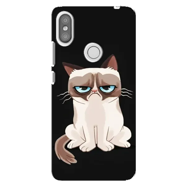 Чехол с принтом «Грустный кот» для Xiaomi Redmi S2