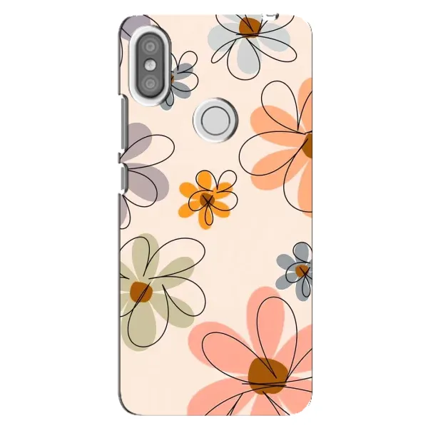 Чохол з принтом «Кольорові квіти» для Xiaomi Redmi S2