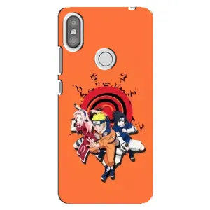 Naruto Anime Чехлы для Редми S2 (AlphaPrint) (команда Наруто)