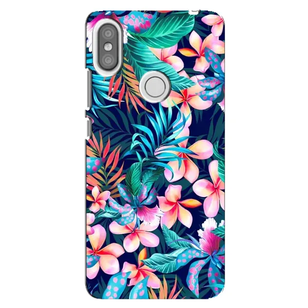 Чехол с принтом «Красочные цветы» для Xiaomi Redmi S2