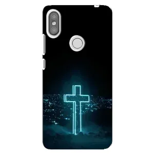 Християнські Чохли для Xiaomi Redmi S2 (AlphaPrint) (Хрест і місто)