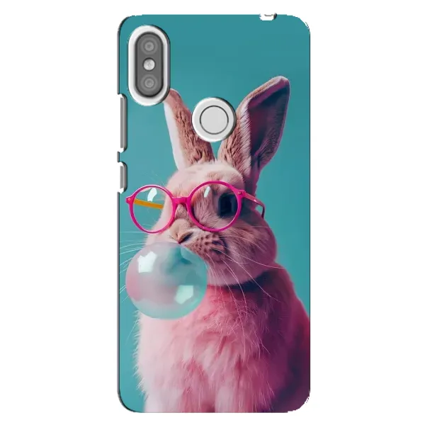 Чохол з принтом «Кролик в окулярах» для Xiaomi Redmi S2
