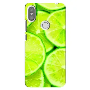 Чохли з фруктами для Xiaomi Redmi S2 (VPrint) (Лайм)
