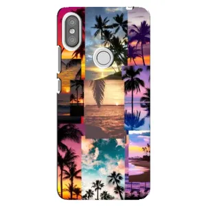 Силиконовый чехол с КАРТИНКАМИ лето для Xiaomi Redmi S2 (AlphaPrint) (Летний отпуск)