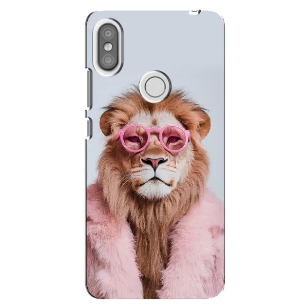 Чохол з принтом «Лев в окулярах» для Xiaomi Redmi S2