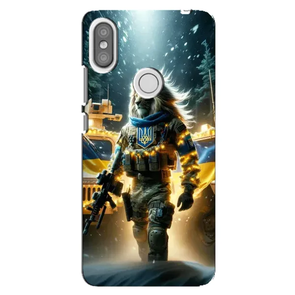 Чехол с принтом «ЛЕВ ЗСУ» для Xiaomi Redmi S2
