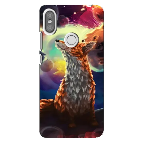 Чохол з принтом «Лисичка в космосі» для Xiaomi Redmi S2