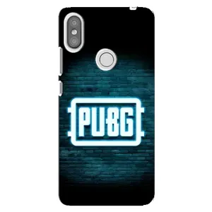 Чеjхол PUBG для Сяомі Редмі С2 (AlphaPrint) (Лого PUBG)