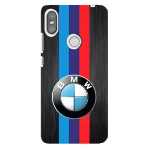 Чохол для Сяомі Редмі С2 - з принтом БМВ (AlphaPrint) (Лого BMW)
