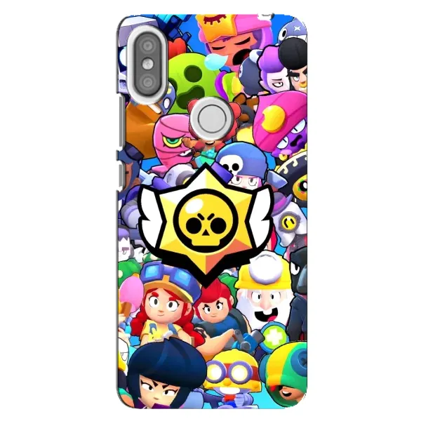 Чохол з принтом «Лого Brawl Stars» для Xiaomi Redmi S2