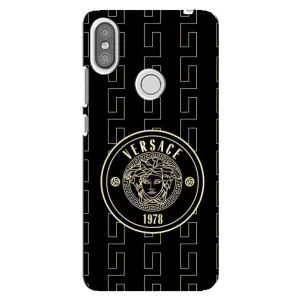 Чохли VERSACE для Сяомі Редмі С2 (PREMIUMPrint) (Лого Версаче)