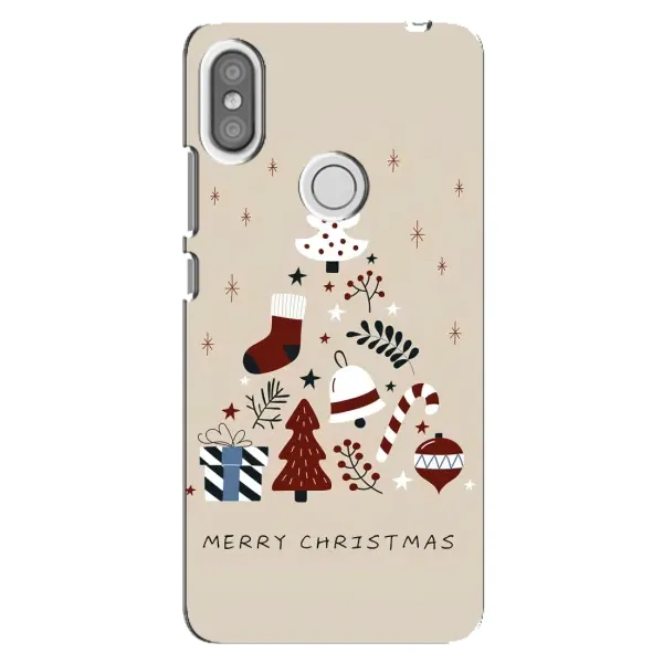 Чехол с принтом «Merry Christmas» для Xiaomi Redmi S2