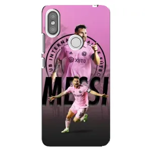 Чохли для Сяомі Редмі С2 - Лео Мессі Маямі (Messi Miami)