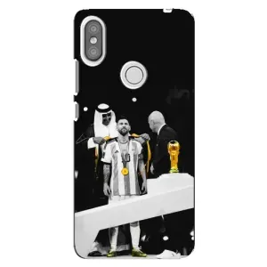 Чохли для Xiaomi Redmi S2 (Leo чемпіон) (AlphaPrint) (Мессі коронований)