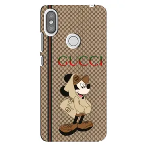 Чохли  GUCCI для Сяомі Редмі С2 (AlphaPrint) (Mickey GUCCI)