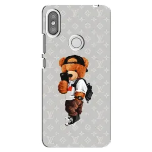 Бренднові Чохли для Xiaomi Redmi S2 - (PREMIUMPrint) (Ведмедик Луі)