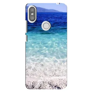 Силиконовый чехол с КАРТИНКАМИ лето для Xiaomi Redmi S2 (AlphaPrint) (Море)