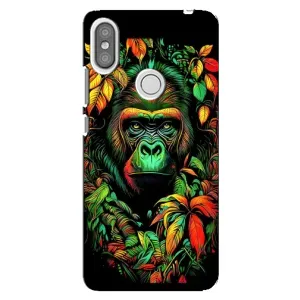 Чохол з Мавпами Xiaomi Redmi S2 - (AlphaPrint) (Мавпа в квітах)