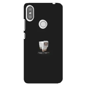 Чохол Майнкрафт на Xiaomi Redmi S2 (AlphaPrint) Minecraft (Овечка Майнкрафт)