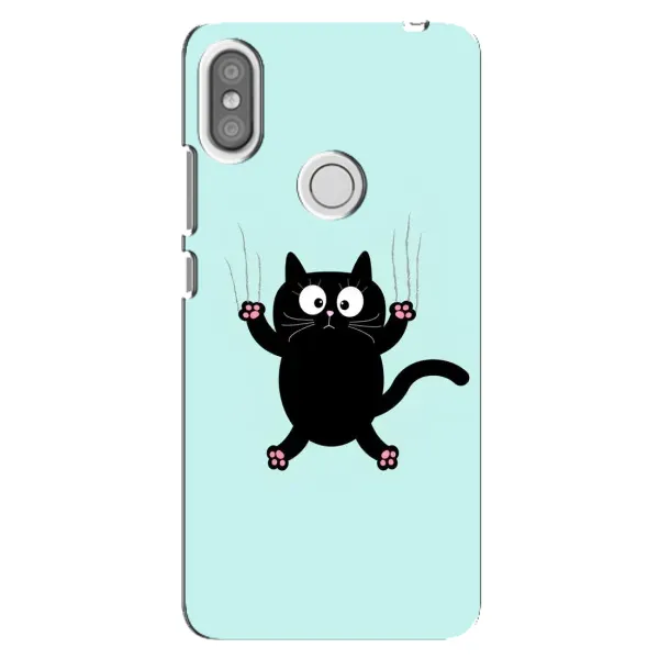 Чехол с принтом «Падающий кот» для Xiaomi Redmi S2