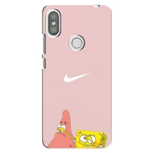 Чехол с принтом «Патрик и Губка» для Xiaomi Redmi S2