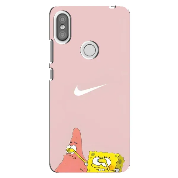 Чехол с принтом «Патрик и Губка» для Xiaomi Redmi S2