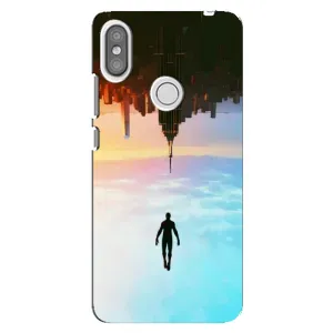 Чохол з людиною павуком для Xiaomi Redmi S2 - (AlphaPrint) (Людина павук)
