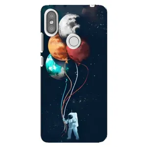 Космические Чехлы для Редми S2 (VPrint) (Планеты шарики)