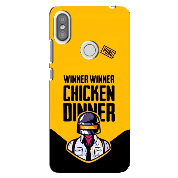 Чехол с принтом «Pubg шлем» для Xiaomi Redmi S2