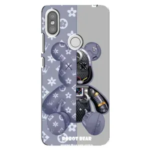 Крутые Чехлы Луи Виттон для Xiaomi Redmi S2 (AlphaPrint) (Робот Мишка)