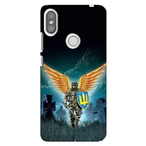 Чехлы с картинкой ЗСУ для Xiaomi Redmi S2 (AlphaPrint) (Солдат ЗСУ)